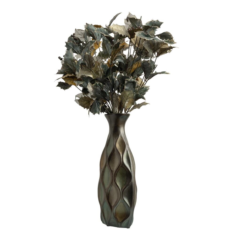 Handmade Ceramic Artisan Z Gallerie Sequence Table Top Vase Hand Painted - EUC - Picture 4 of 10